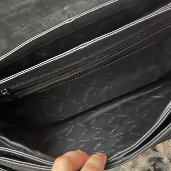 Gianni Conti Black Leather Bag - Picture 3 of 5